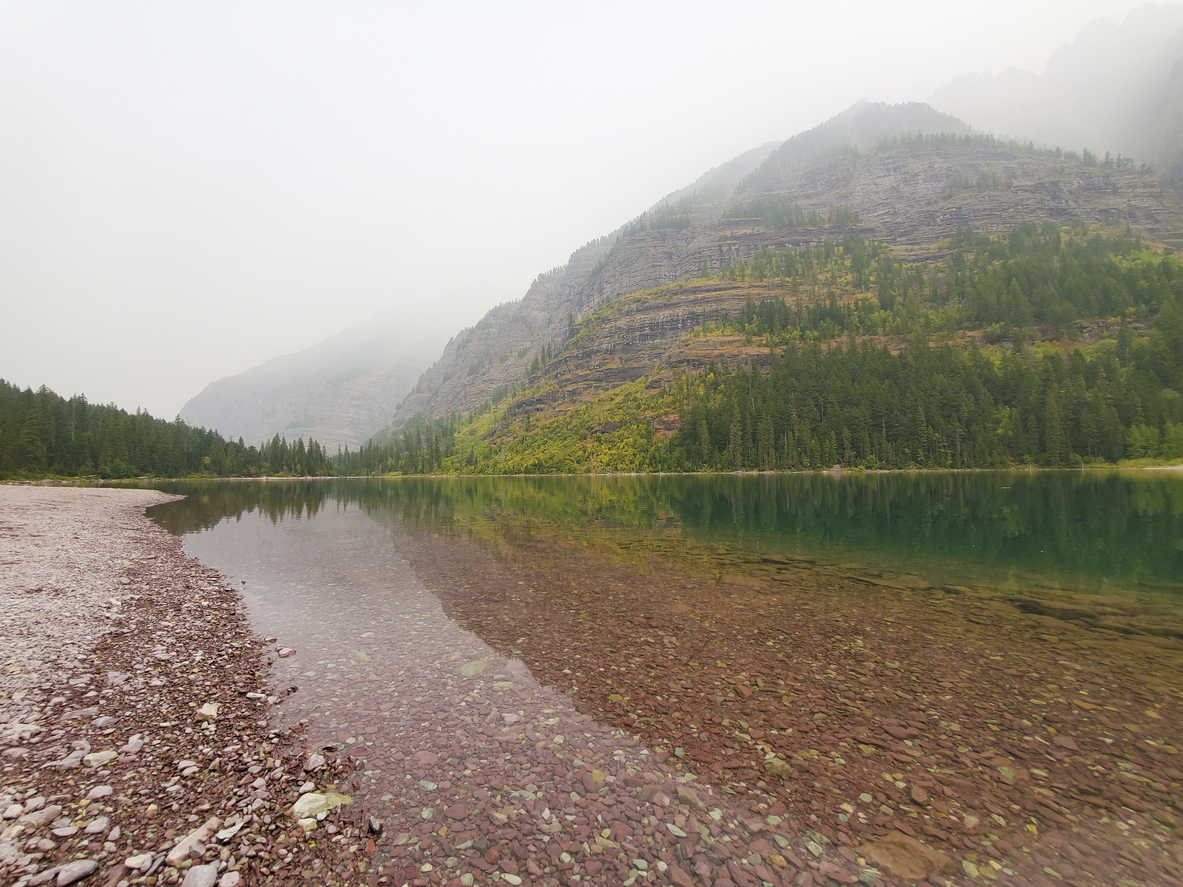 avalanche lake in glacier national park